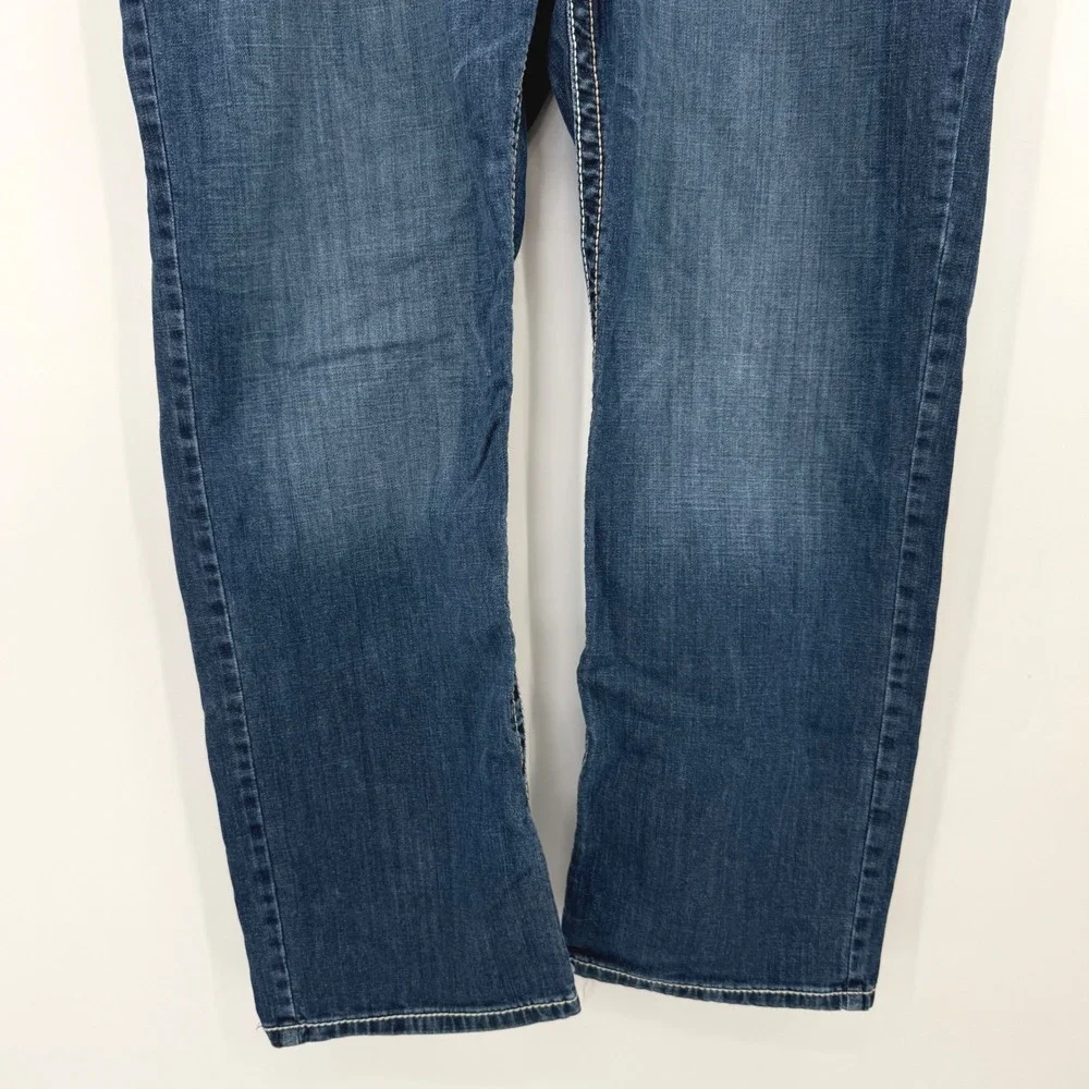 Cinch Jeans Men 40x30 Blue MB92834033 Straight Leg Stretch Western Denim Pants